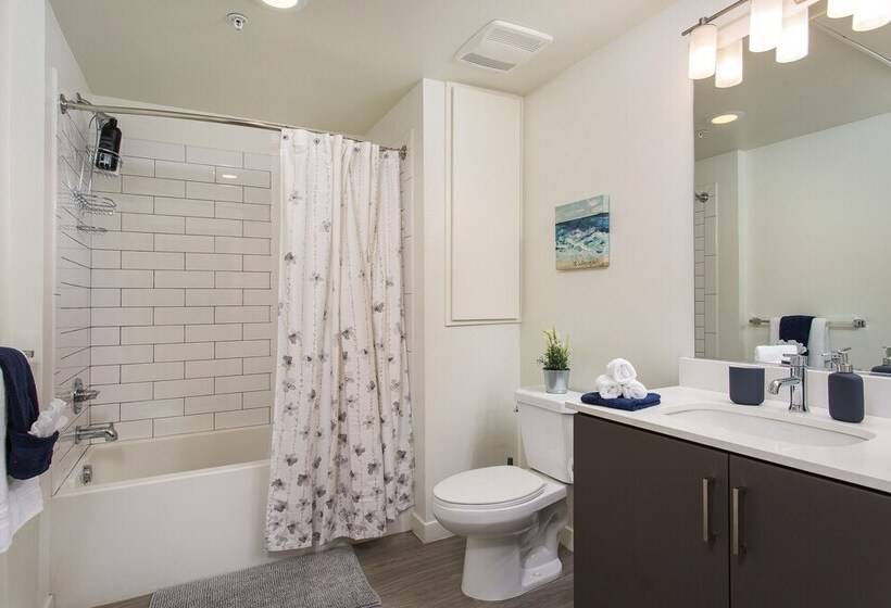 Апартаменты Deluxe 1 Спальня, Brand New Downtown La Luxury Apartment