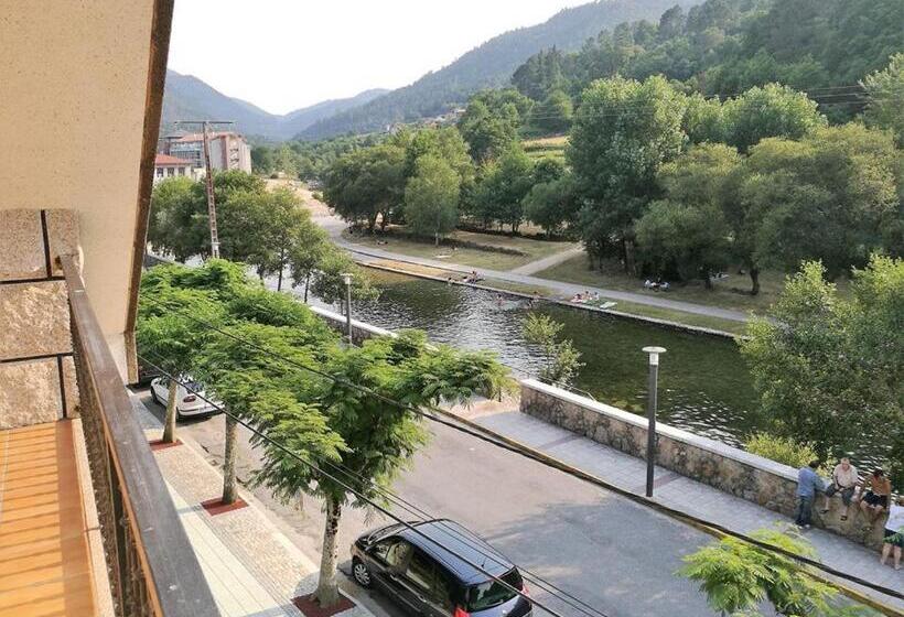 Standard room with outdoor bath, Pension As Termas