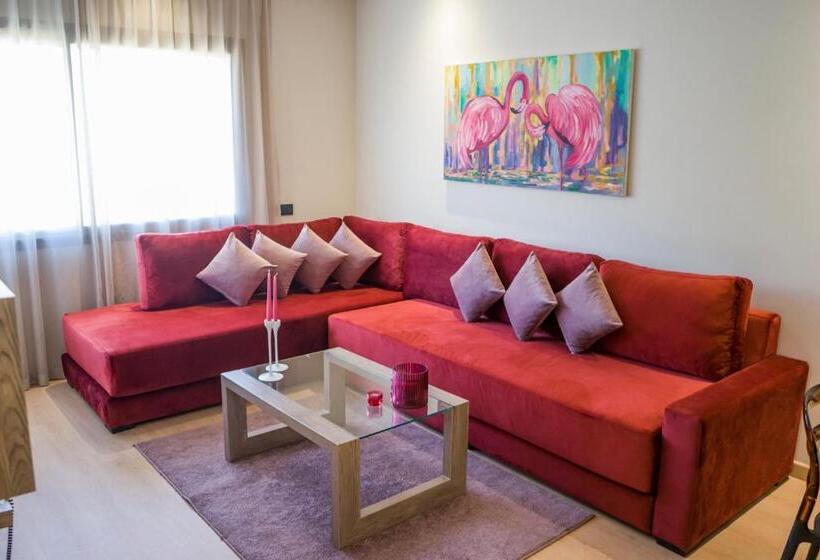 Апартаменты Deluxe 1 Спальня, Flamant Rose Appart