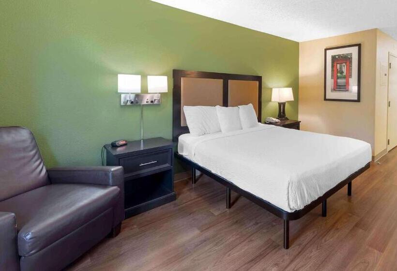带双人床的标准工作室, Extended Stay America Suites  Fort Worth  Fossil Creek