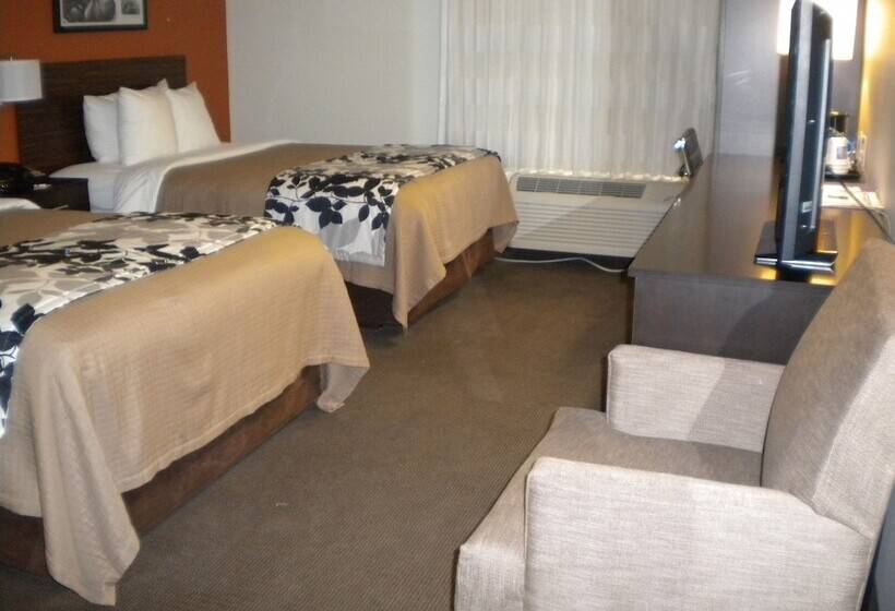 Номер Стандарт 2 Двуспальные Кровати, Sleep Inn Kernersville I 40