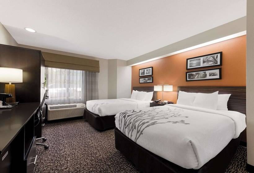 Номер Стандарт 2 Двуспальные Кровати, Sleep Inn Kernersville I 40