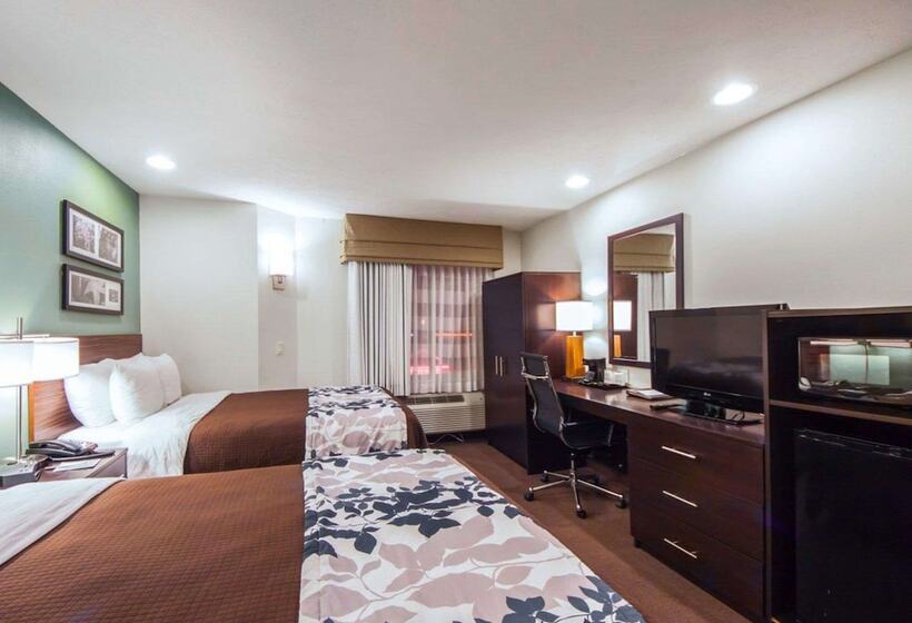 Номер Стандарт 2 Двуспальные Кровати, Sleep Inn & Suites Edmond Near University