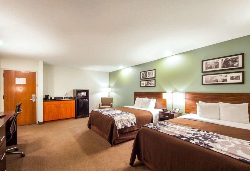 Номер Стандарт 2 Двуспальные Кровати, Sleep Inn & Suites Edmond Near University