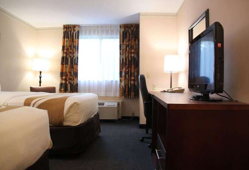 带2个双人床的标准工作室, Quality Inn Cortland   University Area