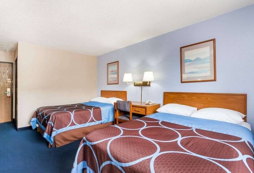 Номер Стандарт 2 Двуспальные Кровати, Super 8 By Wyndham Sidney Ny