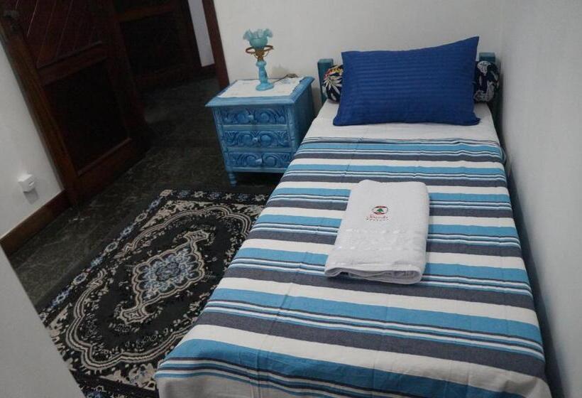Quarto Triplo Estandar Vista Piscina, Pousada Beirute