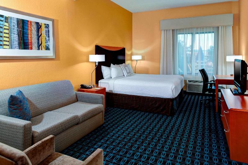 Стандартный Номер Кровать Кинг, Fairfield Inn & Suites By Marriott Anniston Oxford
