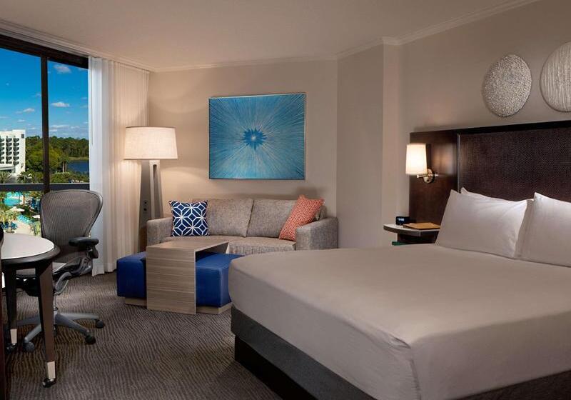 Люкс Кровать Кинг, Hilton Orlando Buena Vista Palace   Disney Springs® Area