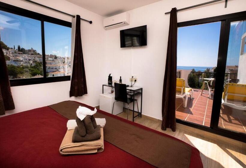 스탠다드 테라스 룸 바다 전망, Hostal Casa Mercedes