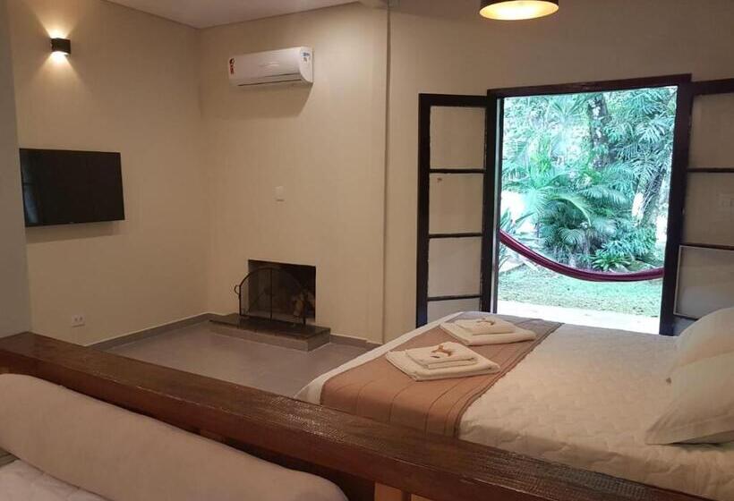 デラックスの４人部屋, Gamboa Eco Refugio Pousada