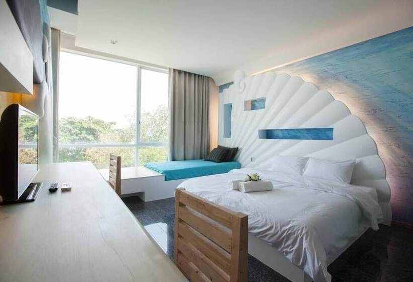 디럭스 룸, O Bay Design Hotel Prachuap