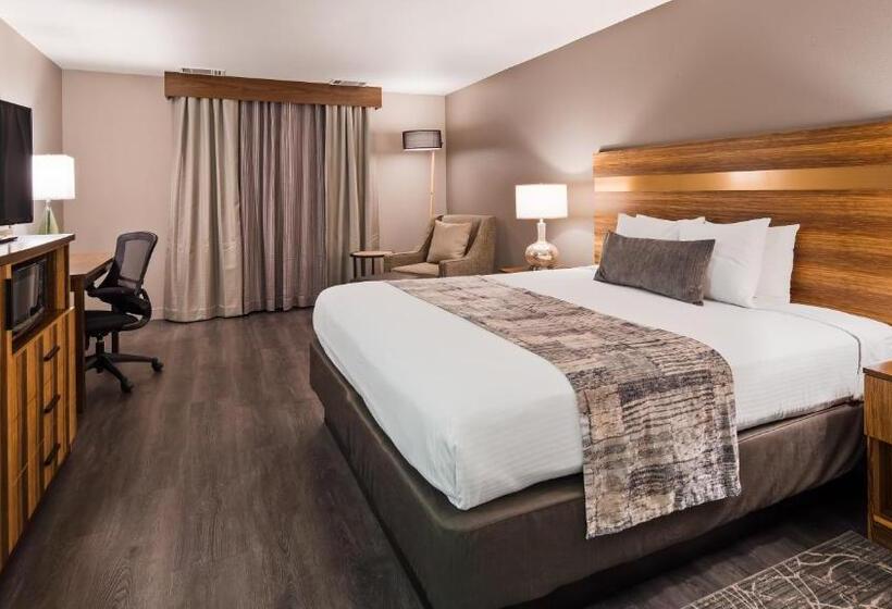 带大床的标准间, Best Western Cedar Inn & Suites