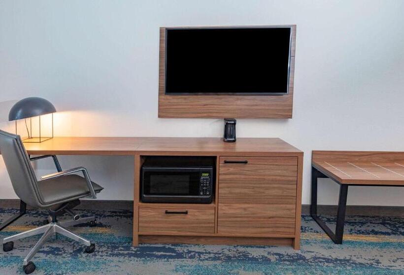 اتاق استاندارد با تخت بزرگ برای معلولان, La Quinta Inn & Suites By Wyndham Texas City I 45