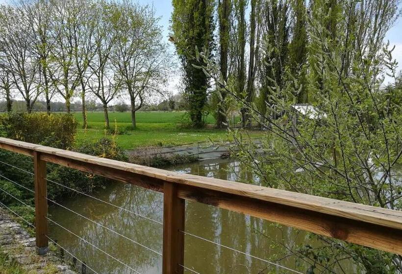 اتاق استاندارد با چشم‌انداز باغ, La Ferme De L Isle Et Sa Roulotte
