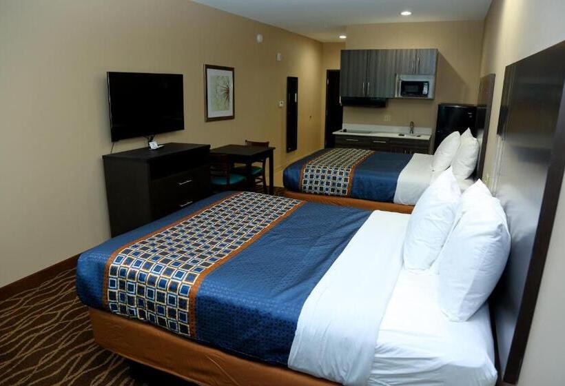 스탠다드 룸 퀸사이즈 침대, Americas Best Value Inn & Suites Prairieville