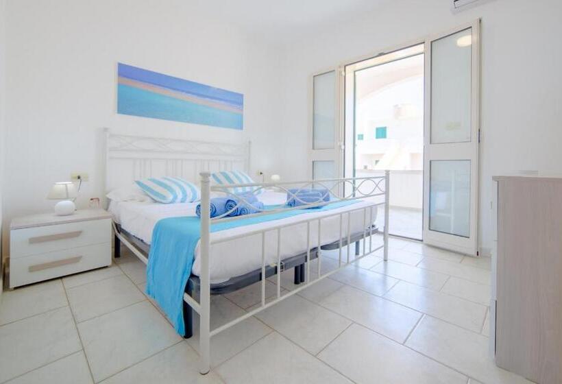 Апартаменты 1 Спальня с Террасой, Spiaggia Bianca Apartments
