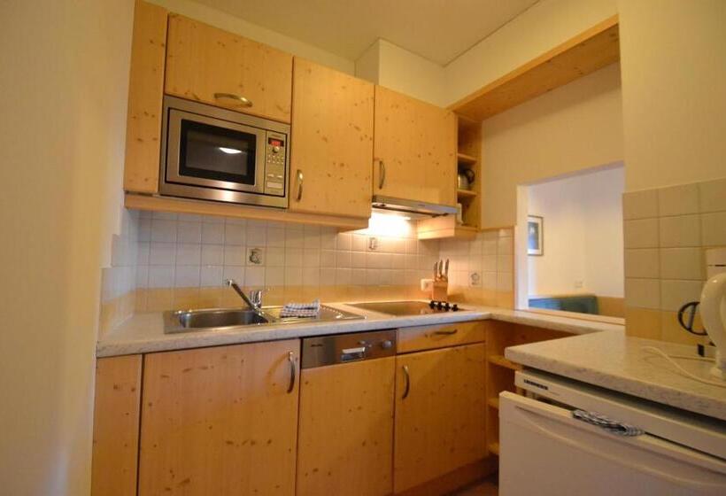 Апартаменты 2 спальни Вид на Сад, Appartement Hotel Sonneck