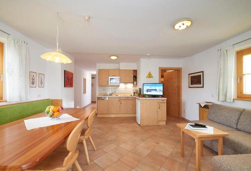 Апартаменты 1 Спальня с Балконом, Appartement Hotel Sonneck