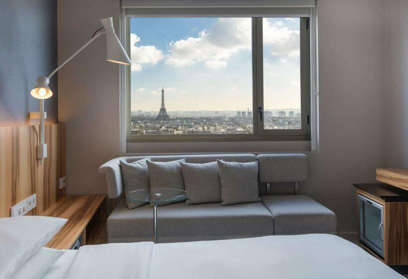 اتاق دلوکس با تخت کینگ و چشم‌انداز, Hyatt Regency Paris Etoile