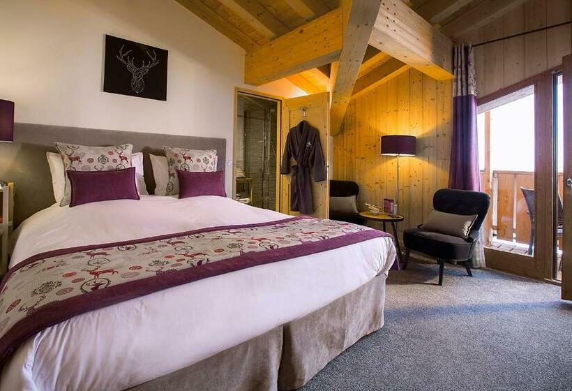 Номер Deluxe с Балконом, Chalet L’aiglon