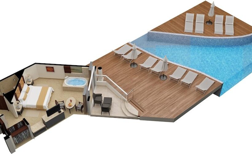 Swim-up suite, Moon Palace Cancun  All Inclusive