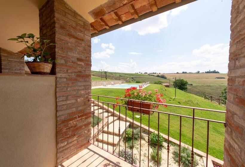 テラス付き１ベッドルームアパートメント, Agriturismo Casa Vecchia