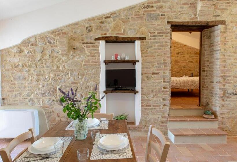 テラス付き１ベッドルームアパートメント, Agriturismo Casa Vecchia
