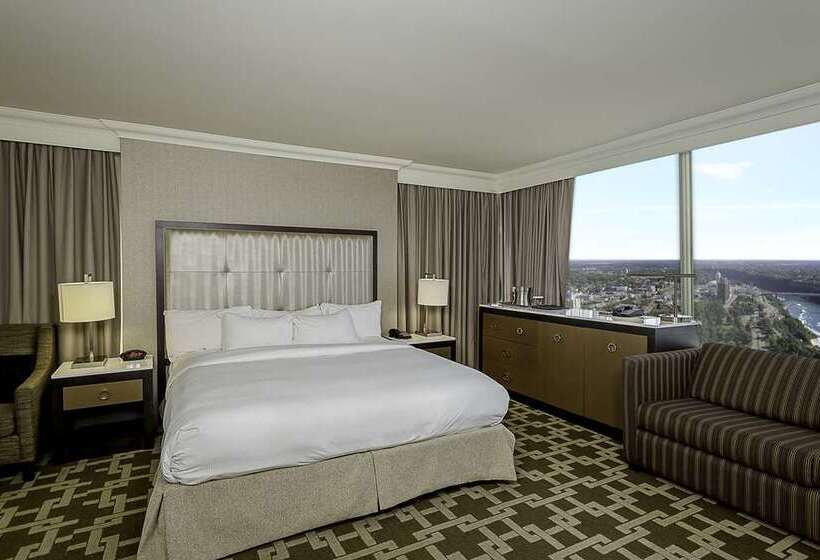 キングサイドベッドのスタンダードワンルーム, Hilton Niagara Falls/fallsview Hotel & Suites