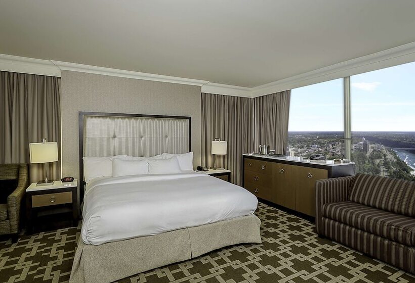 ダブルベッドのスタンダードスタジオ, Hilton Niagara Falls/fallsview Hotel & Suites
