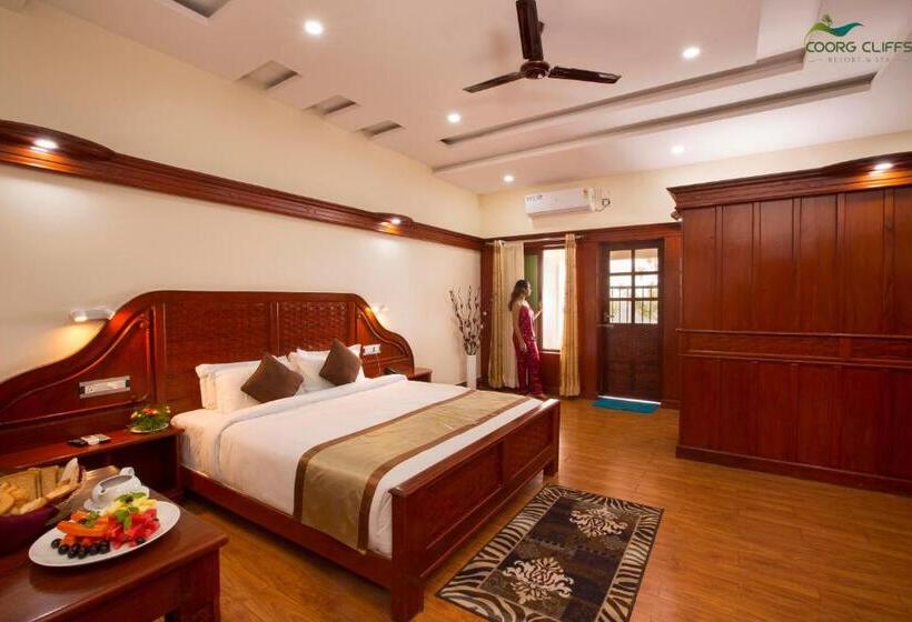 带大床的标准间, Coorg Cliffs Resorts