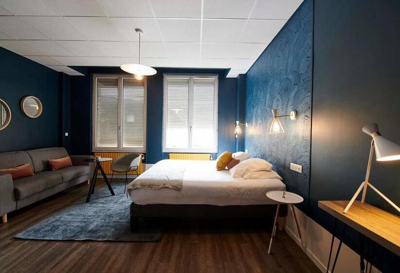 Четырехместный Номер Стандарт, Hôtel De France   Beaune