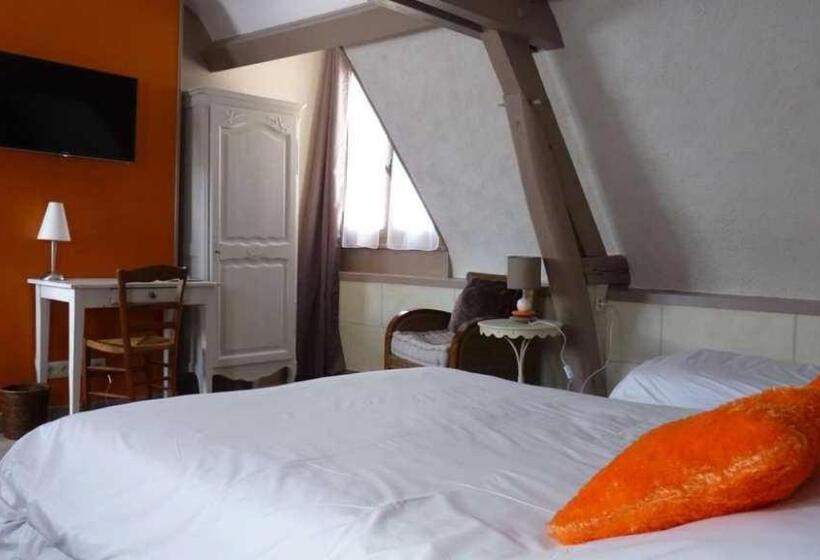标准三人间, Logis Hôtels Restaurant Le Relais Chenonceaux