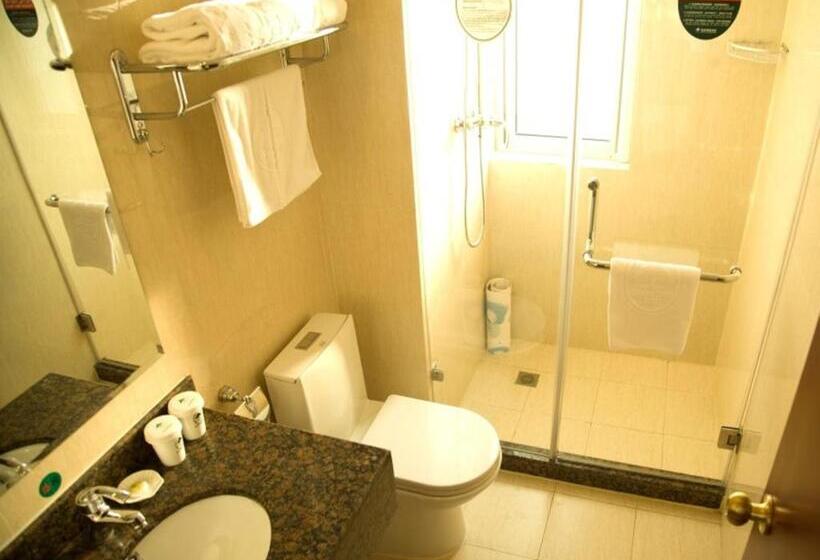 디럭스 룸, Greentree Inn Shandong Laiwu West Laiwu Road Express