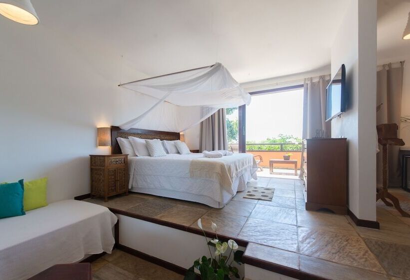 프리미엄 룸 바다 전망, La Pedrera Small Hotel & Spa