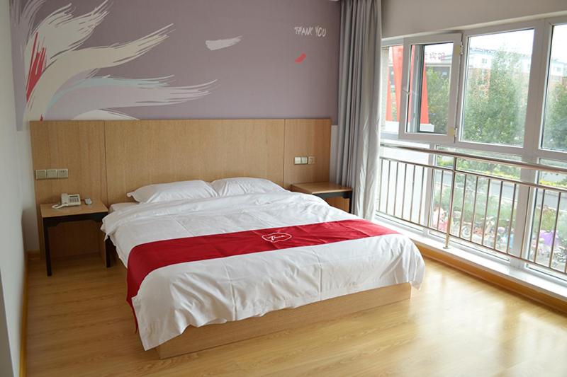 Номер Стандарт, Thank Inn Chain Hotel Zhangjiakou Zhangbei County Tianbao New City