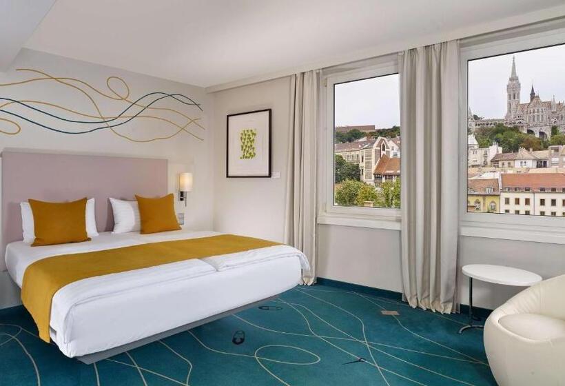 带观景的高级间, Park Plaza Budapest