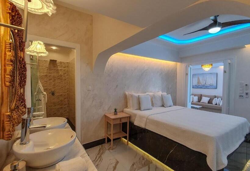 침실 2개 스위트, Panorama Suites & Spa   Adults Only
