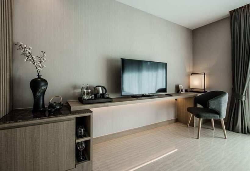 اتاق لوکس با تخت بزرگ, Mandarin Eastville, Pattaya   Sha Extra Plus