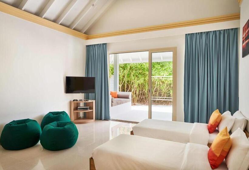 ویلای 3 خوابه با استخر, Siyam World Maldives   24 Hour Premium All Inclusive With Free Transfer