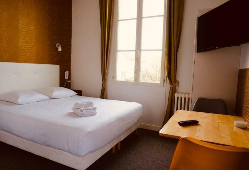 חדר סטנדרט נוף לים, Hôtel Michelet Plage