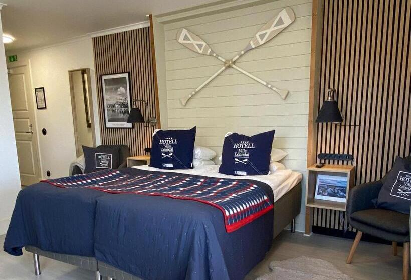 Номер Deluxe Вид на Море с Балконом, Skaftö Hotell Villa Lönndal, Grundsund