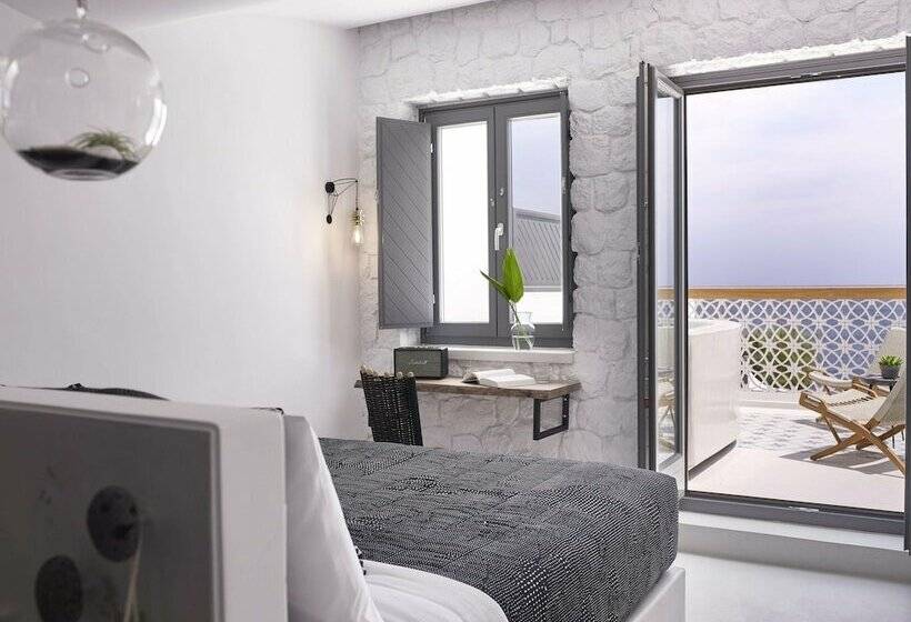 디럭스 룸 바다 전망, Afroditi Venus Beach Resort