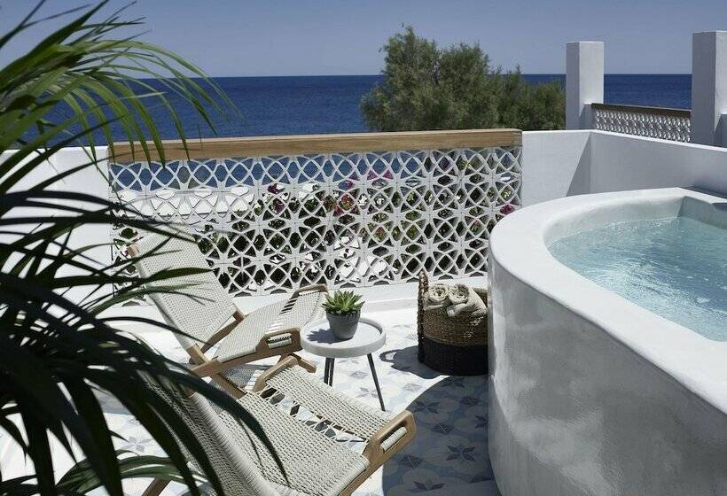 디럭스 룸 바다 전망, Afroditi Venus Beach Resort