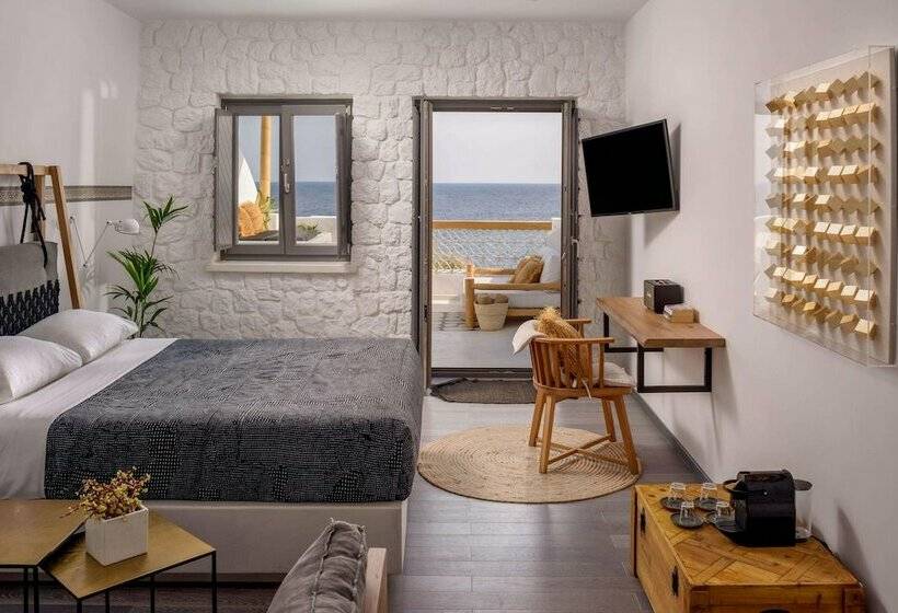 디럭스 룸 바다 전망, Afroditi Venus Beach Resort