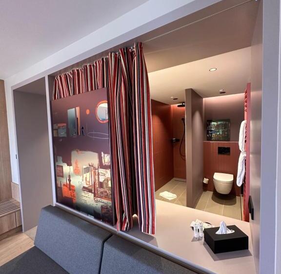 小型套房带阳台, Apartment Hotel Hamburg Mitte