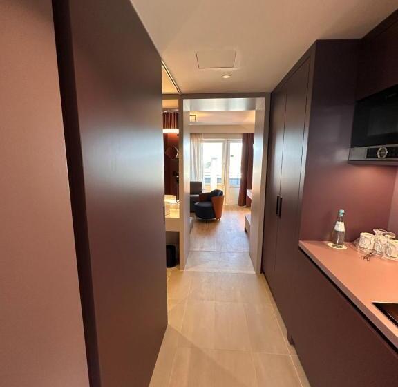 小型套房带阳台, Apartment Hotel Hamburg Mitte