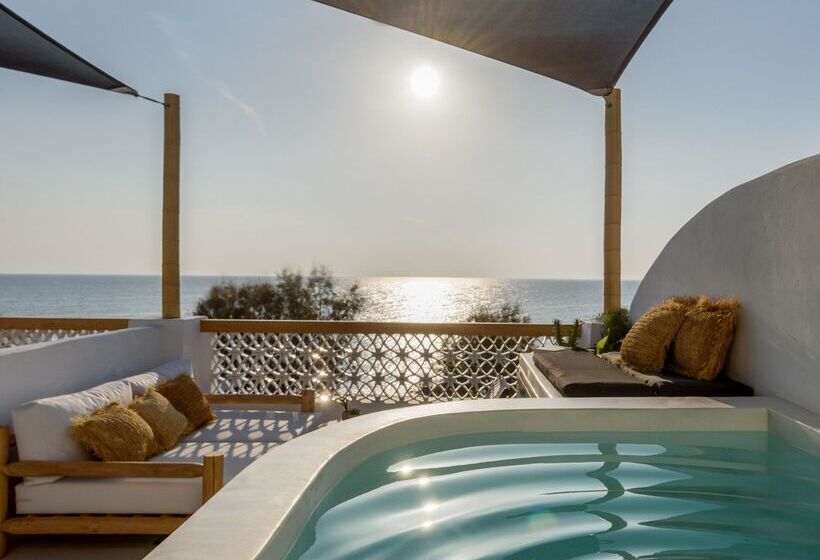 디럭스 룸 바다 전망, Afroditi Venus Beach Resort