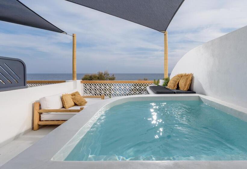 디럭스 룸 바다 전망, Afroditi Venus Beach Resort