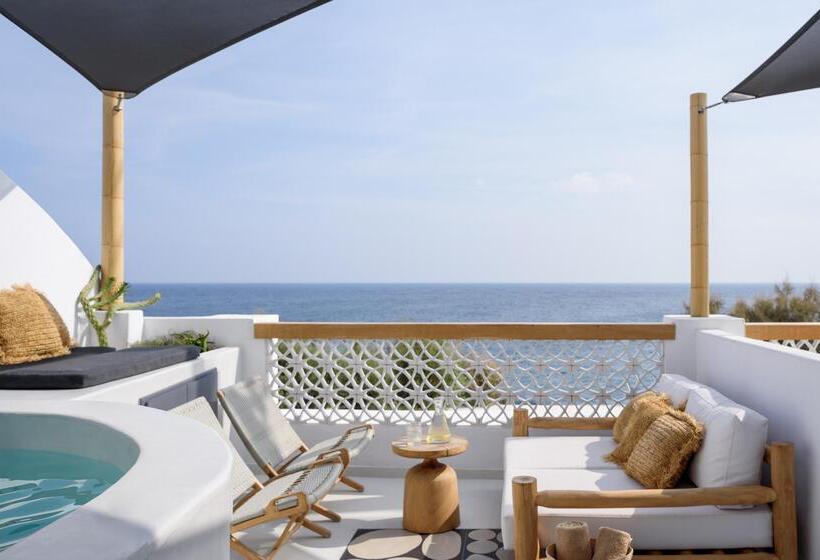 디럭스 룸 바다 전망, Afroditi Venus Beach Resort